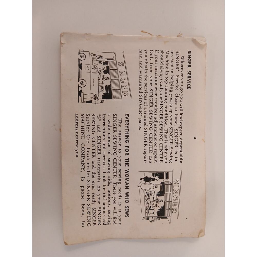 Singer Sewing Machine Instruction Manual Book Machine 328